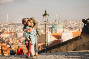 couple in lcouple in love on a walk with a photographer in berlin family couple photoshooting tographer in berlin family couple photoshooting