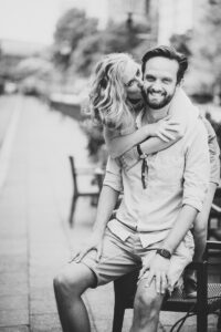 couple in love on a walk with a photographer in berlin family couple photoshooting