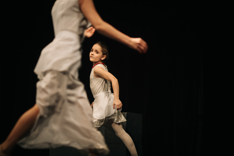 theater photographer filming from a performance in Berlin theater photographer
