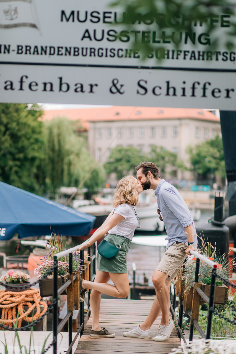 couple in love on a walk with a photographer in berlin family couple photoshooting